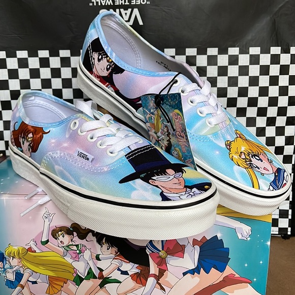 Vans Authentic Pretty Guardians & Tuxedo Mask Sailor Moon Men’s sneakers - Picture 6 of 16
